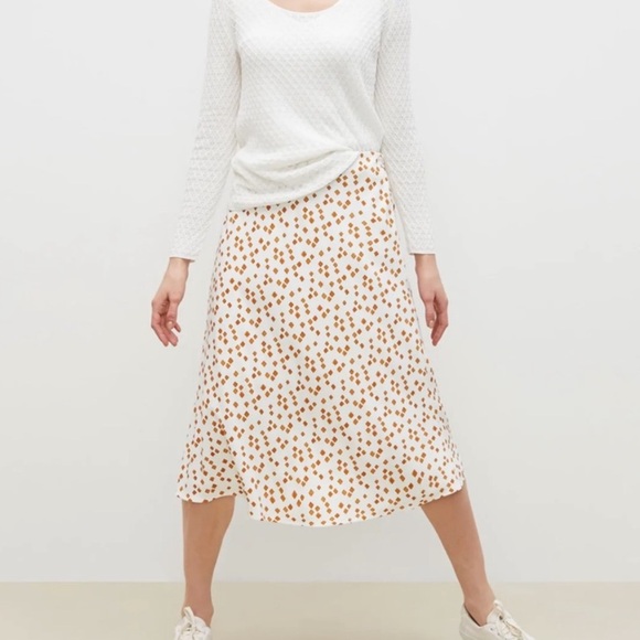 MM LAFLEUR The Orchard Skirt Mosaic Print - Picture 1 of 15